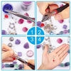 DIY Jewelry Making Supplies Earring Earwire Kit with Jewelry Tools Silver