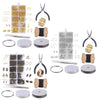 DIY Jewelry Making Supplies Earring Earwire Kit with Jewelry Tools Golden