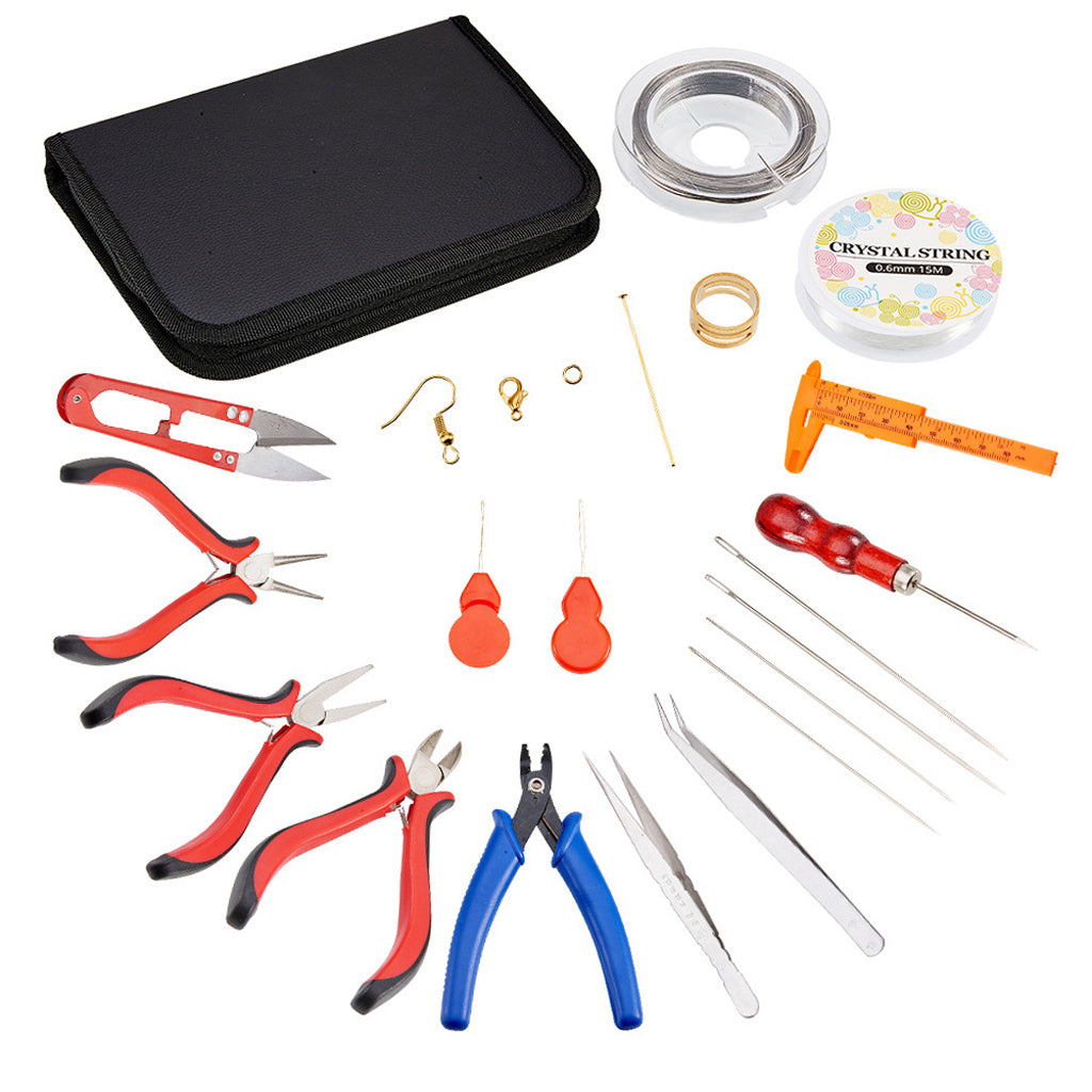 1 Set Handmade Pliers Making Jewelry Kit For DIY Crafting Beading Necklace