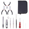 12 Pieces Jewelry Making Tools Starter Kit Repair Supplies Pliers Scissors