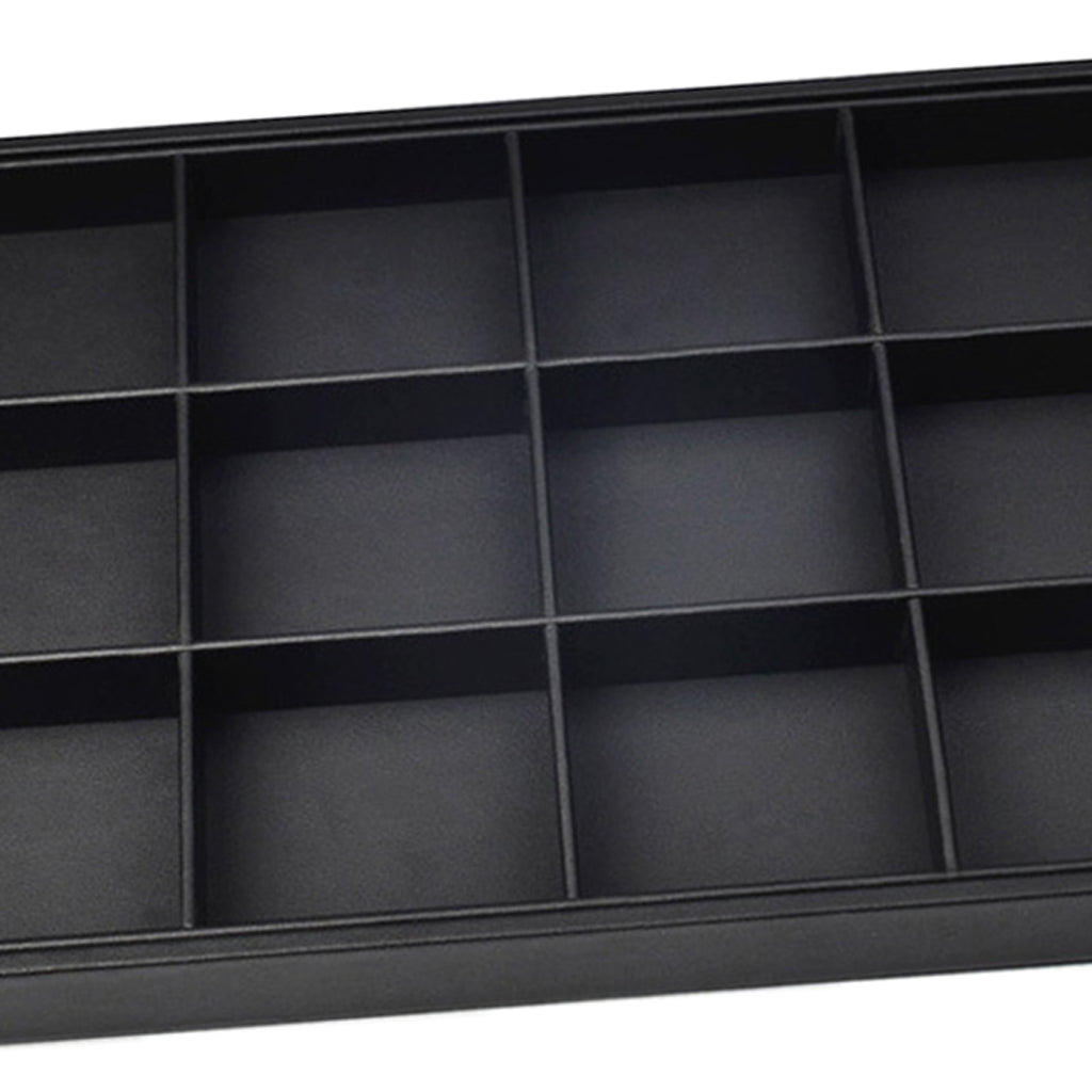 Multifunction Jewelry Tray Showcase Display Organizer 12 Grid