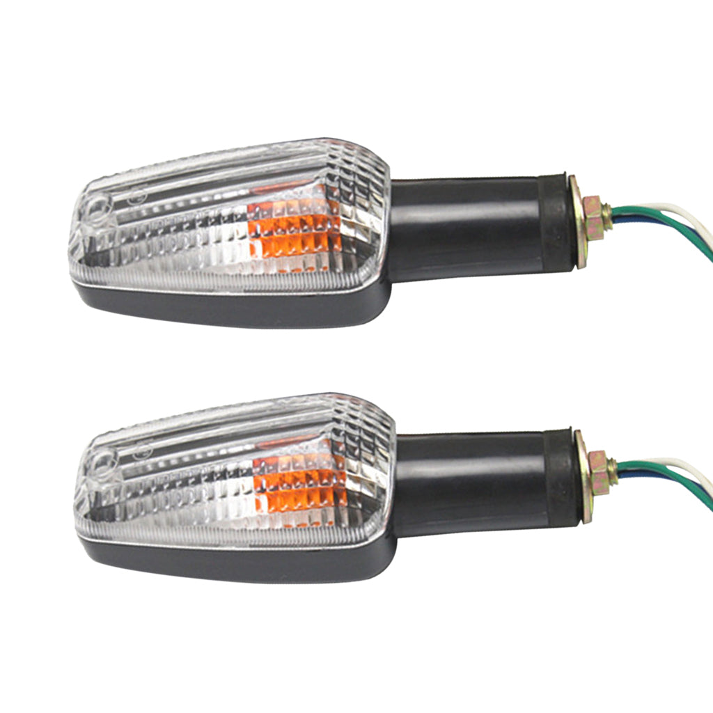 Pair Motorcycle Clear Lens LED Turn Signal Light Bulb for Honda CB1000 CB400