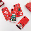 Cute Christmas Tree Soft TPU Case Full Cover Shell for iPhone iPhone X XS