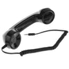 3.5mm Mic Retro Cell Telephone Handset Phone Classic Receiver Black