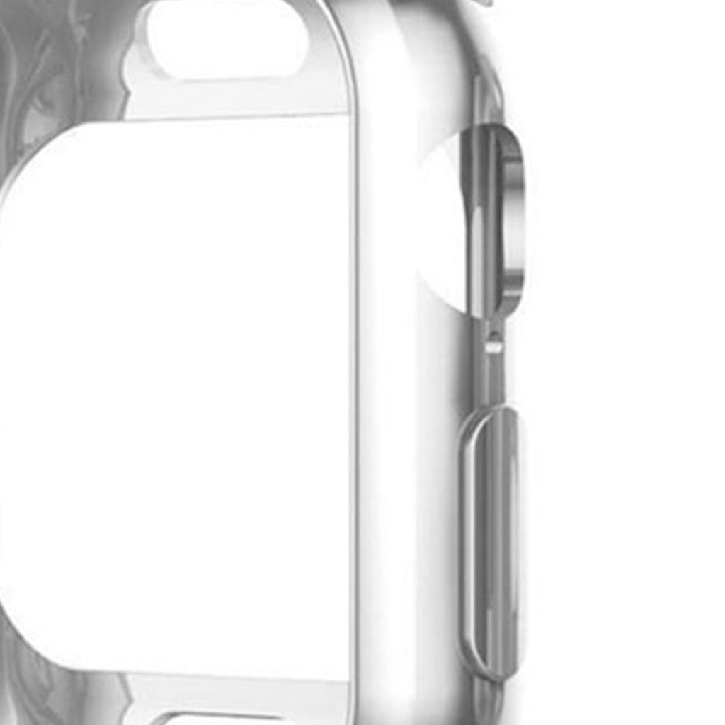 40mm Anti-drop TPU Watch Protective Shell for Apple Watch Series 4 silver