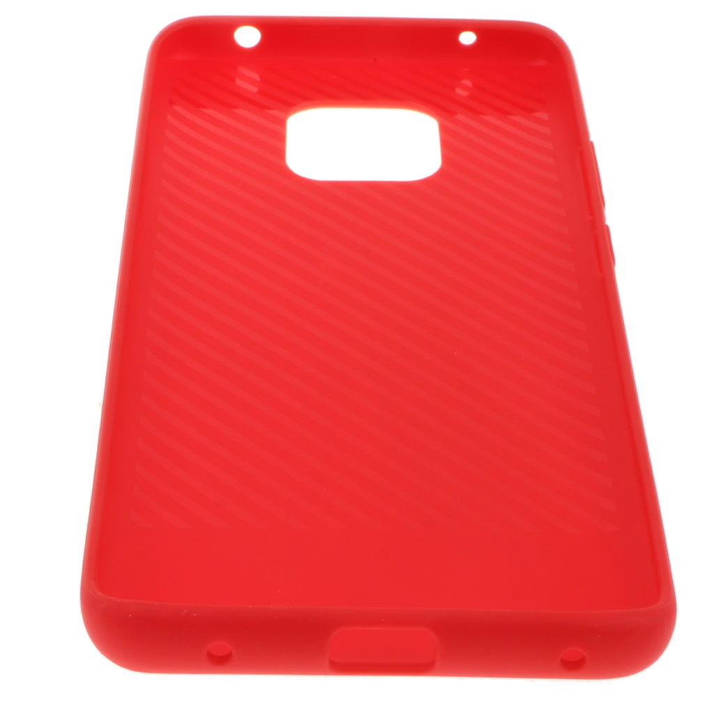 TPU Silicone Gel Case Best Protection Cover for Huawei Mate 20 Pro Red