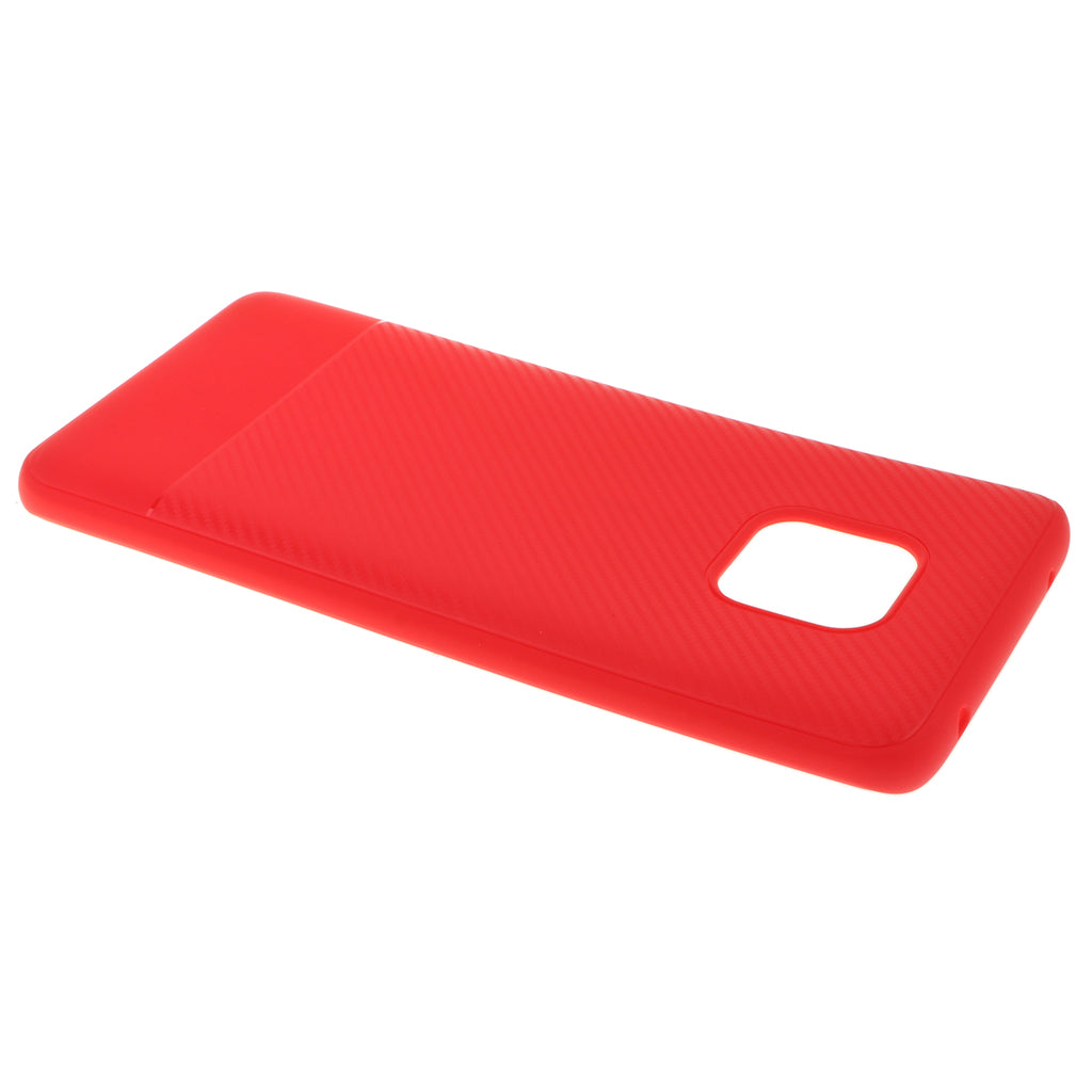 TPU Silicone Gel Case Best Protection Cover for Huawei Mate 20 Pro Red