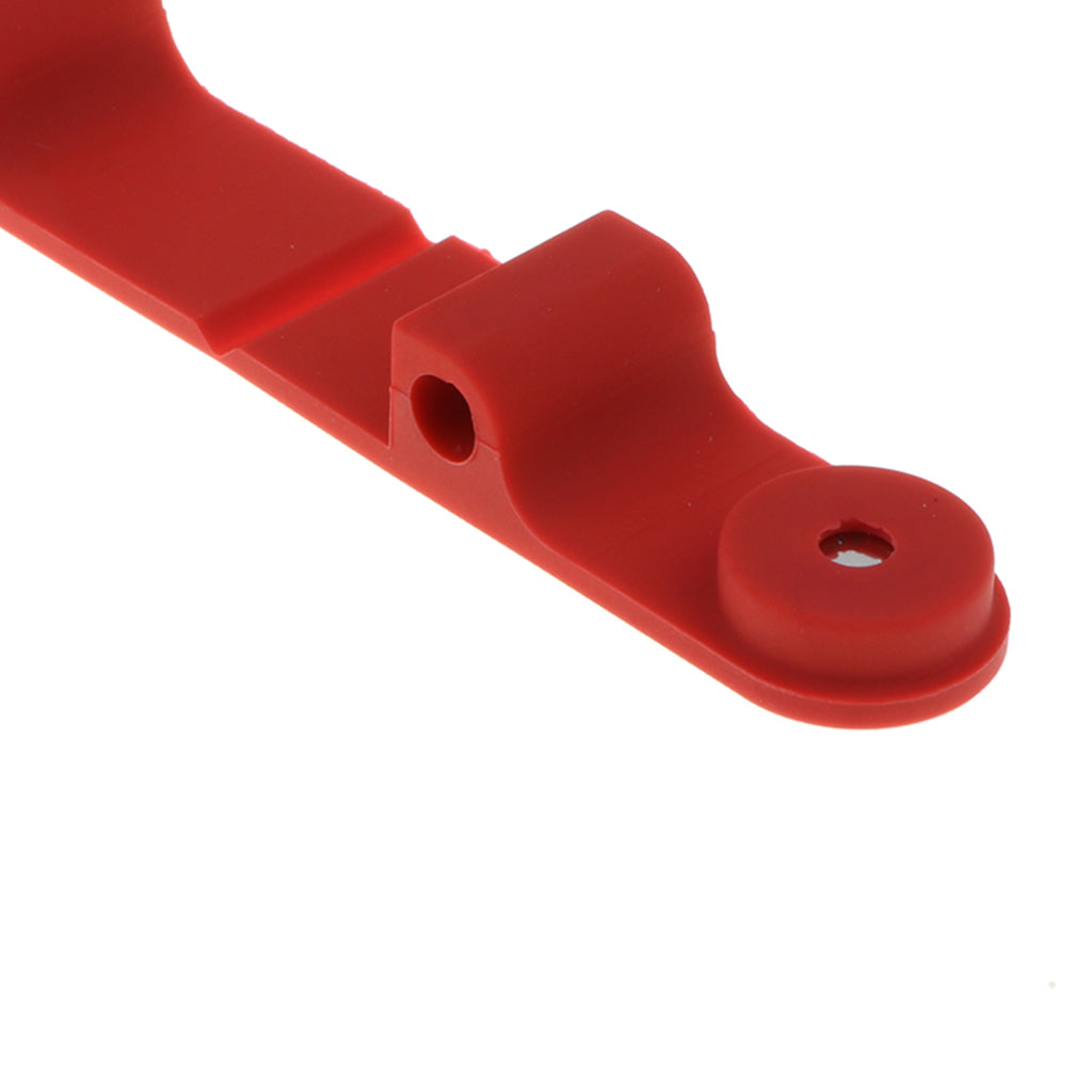 Silicone Magnetic Belt Holder Portable Anti-lost for Apple AirPod red