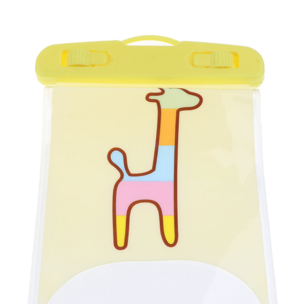 Giraffe Cartoon Waterproof Phone Case Anti-Water Pouch Dry Bag Cover