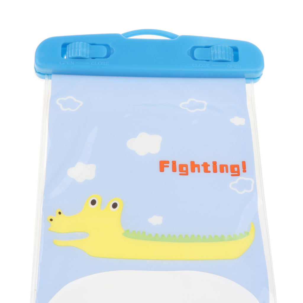Cartoon Waterproof Phone Case Anti-Water Pouch Dry Bag Cover crocodile
