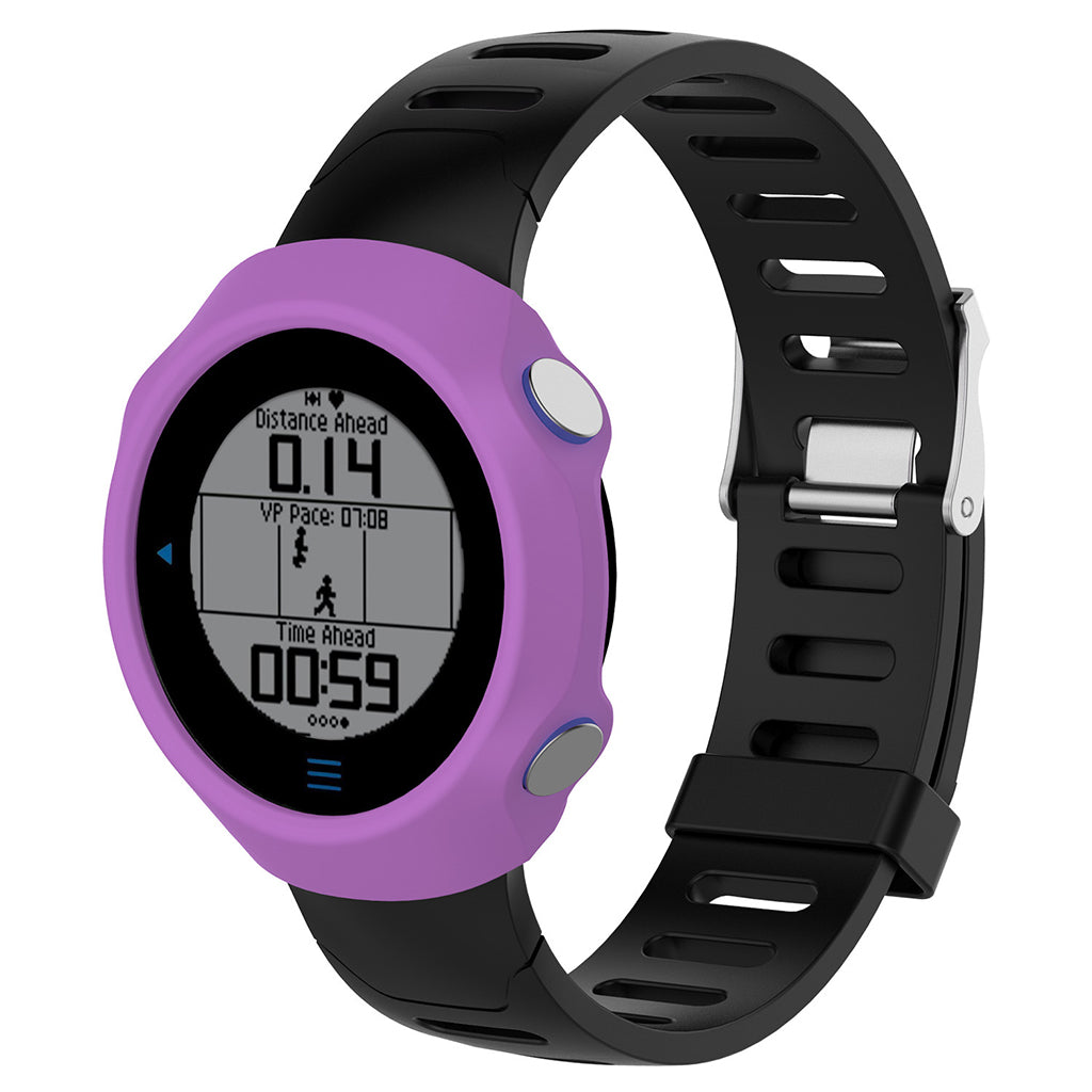 Protective Smartwatch Silicone Case for Garmin forerunner610 Watch Purple