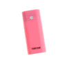 Power Bank Case 2x18650 External Battery Charger Box W/ LED Flashlight Pink