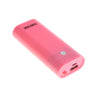 Power Bank Case 2x18650 External Battery Charger Box W/ LED Flashlight Pink