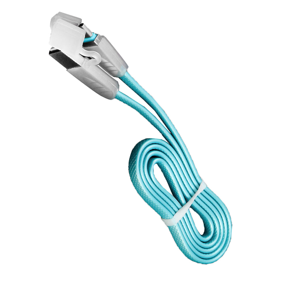 Mobile Phone Data Cable USB Charging Cable Cord for Samsung Android  Blue