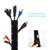 Cable Management Organizer Neoprene Cable Cord Wire Cover Hider Sleeves C