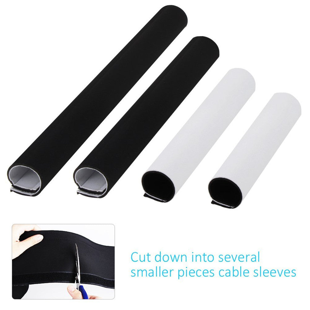 Cable Management Organizer Neoprene Cable Cord Wire Cover Hider Sleeves C