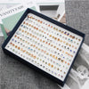 100 Pairs Mini Cartoon Cute Design Earrings Ear Stud Set Assorted Bulk