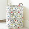 Foldable Large Storage Laundry Hamper Clothes Basket Cloth Washing Bag #2