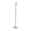 Hotel Stainless Steel Table Place Card Holder Table Number Stand  35.5cm