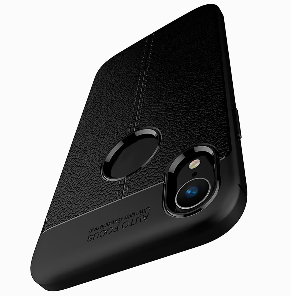 Shockproof Silicone Bumper Phone Case Soft Cover For iPhone XR Black