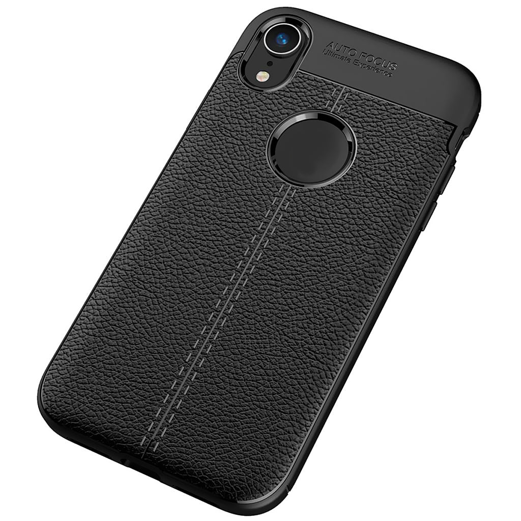 Shockproof Silicone Bumper Phone Case Soft Cover For iPhone XR Black