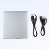 USB 3.0 High-Speed CD/DVD/VCD Burner Player External Drive Silver