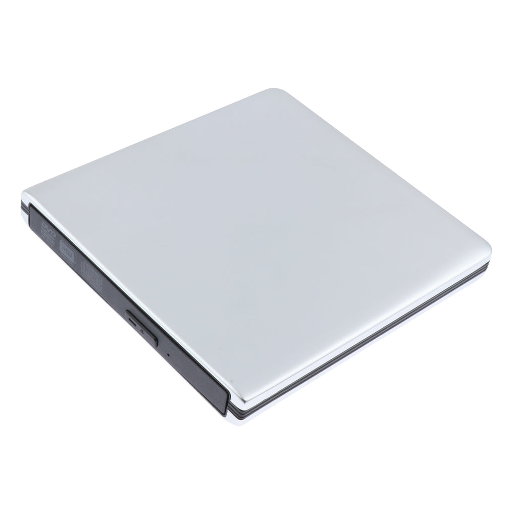 USB 3.0 High-Speed CD/DVD/VCD Burner Player External Drive Silver