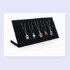 Black Velvet 12 Hooks Earring Necklace Holder Display Organizer Jewelry