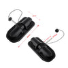 Universal Paddles Oars Lock Hook Mount for Boat Kayak Canoe Black Rubber