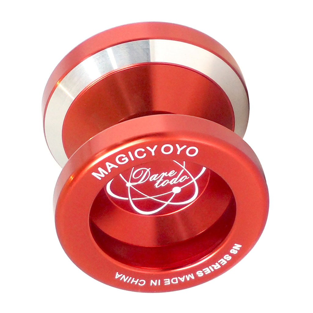 N8 Professional Alloy YoYo Ball Bearing String Trick Toys Red