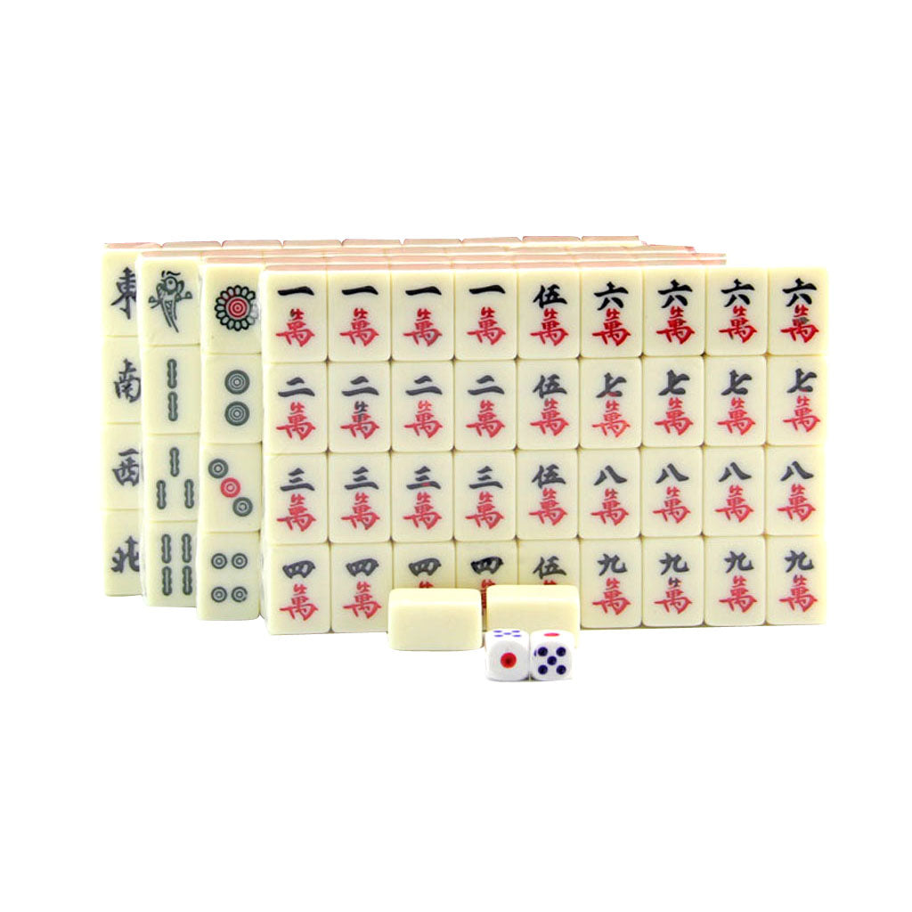 Chinese Mini Mahjong (Mahjongg Mah Jongg Mah-Jongg Majiang) Travel Game Set