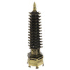 Home Decor Wenchang Pagoda Tower Statue Fengshui Ornament Green Copper XL