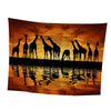 Animal Print Waterproof Hanging Tapestries Bedspread Beach Towel Blanket 2