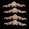 4Pcs Wooden Carved Corner Applique Frame Furniture Cabinet Corner Decor a