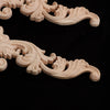 4Pcs Wooden Carved Corner Applique Frame Furniture Cabinet Corner Decor a