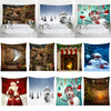 Xmas Art Home Wall Hanging Tapestry Wall Ornament Christmas Wall Decor A