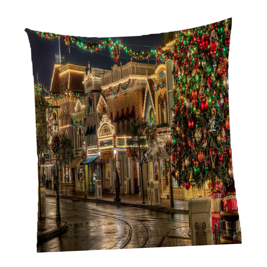 Xmas Art Home Wall Hanging Tapestry Wall Ornament Christmas Wall Decor A