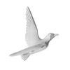 Creative Resin Seagull Shaped Bedroom TV Background Wall Decorations C White