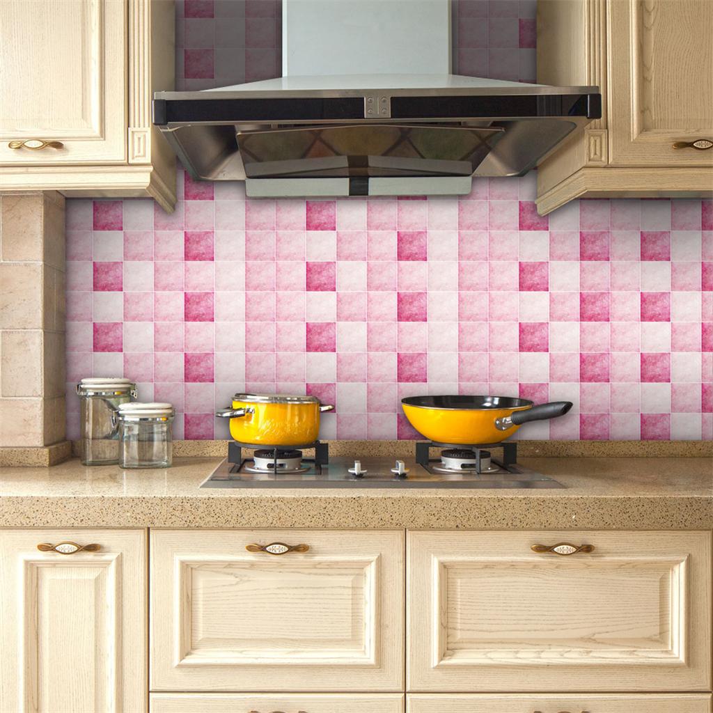 Modern Mosaic Wall Tiles Stickers Kitchen Bathroom Tile Decal 09