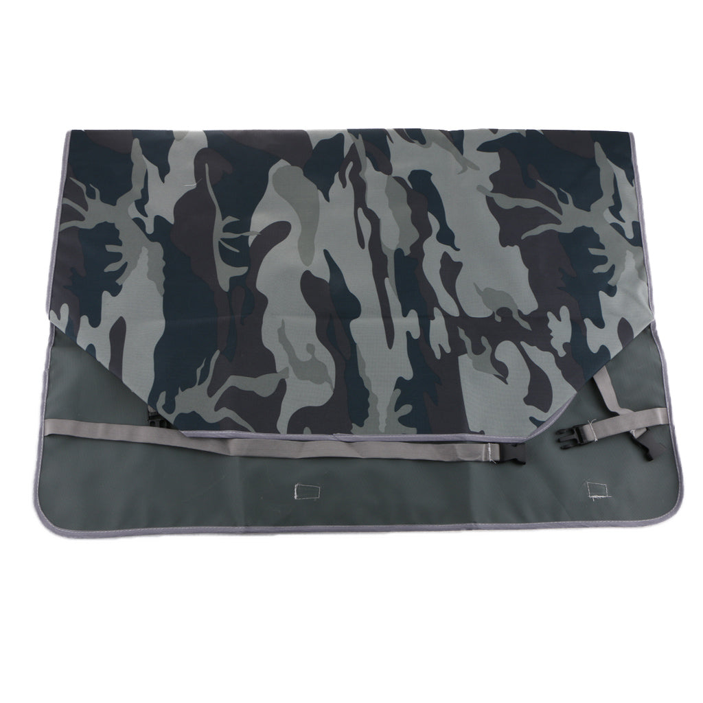 Outdoor Working Air Conditioner Cover Dust Rain Snow Proof 78x55x28cm Grey Camouflage