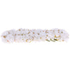 Artificial 60-Head Chrysanthemums Silk Flower Bouquet Decor White