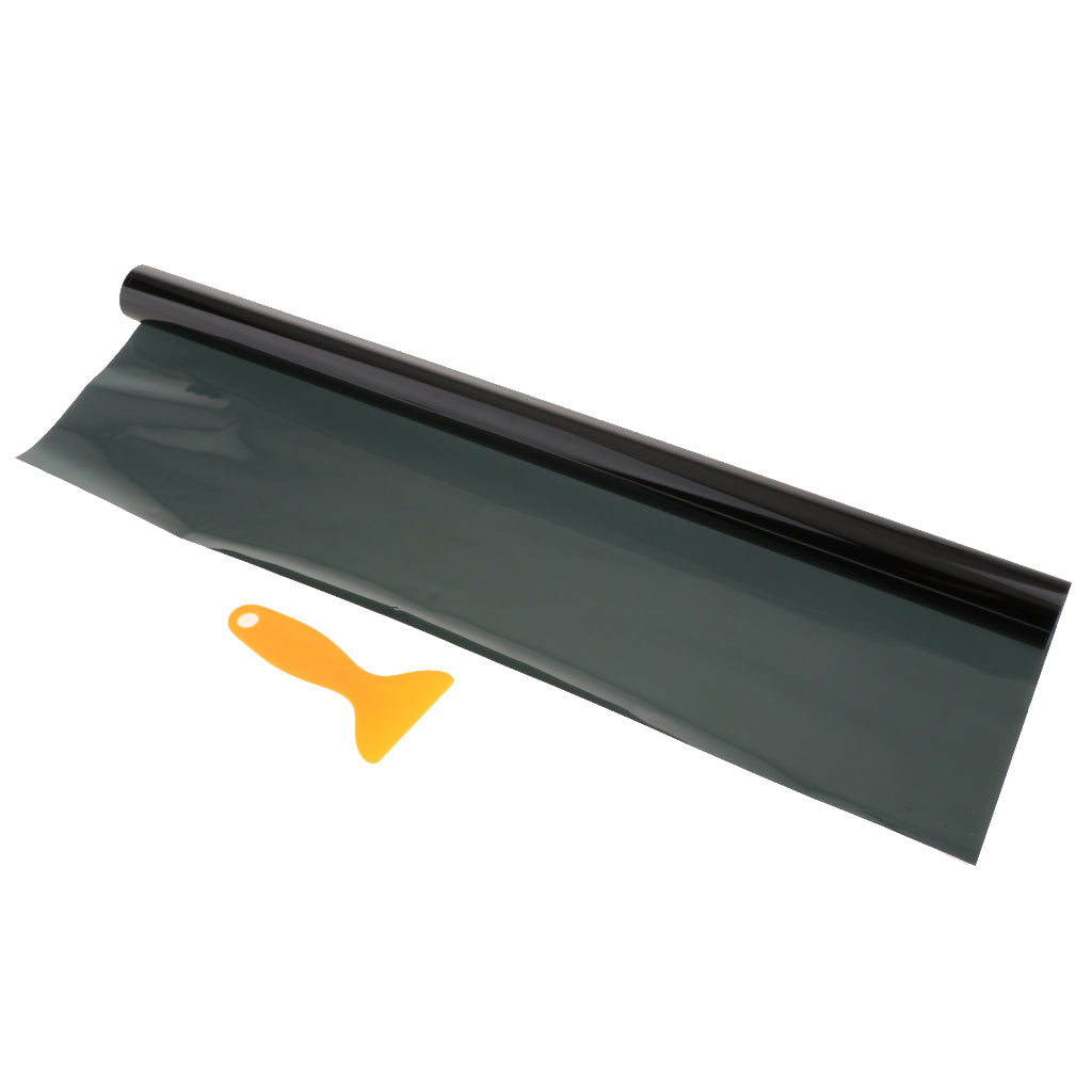 50% VLT Car Home Glass Window Heat Insulation Film Tinting Film 50x600cm