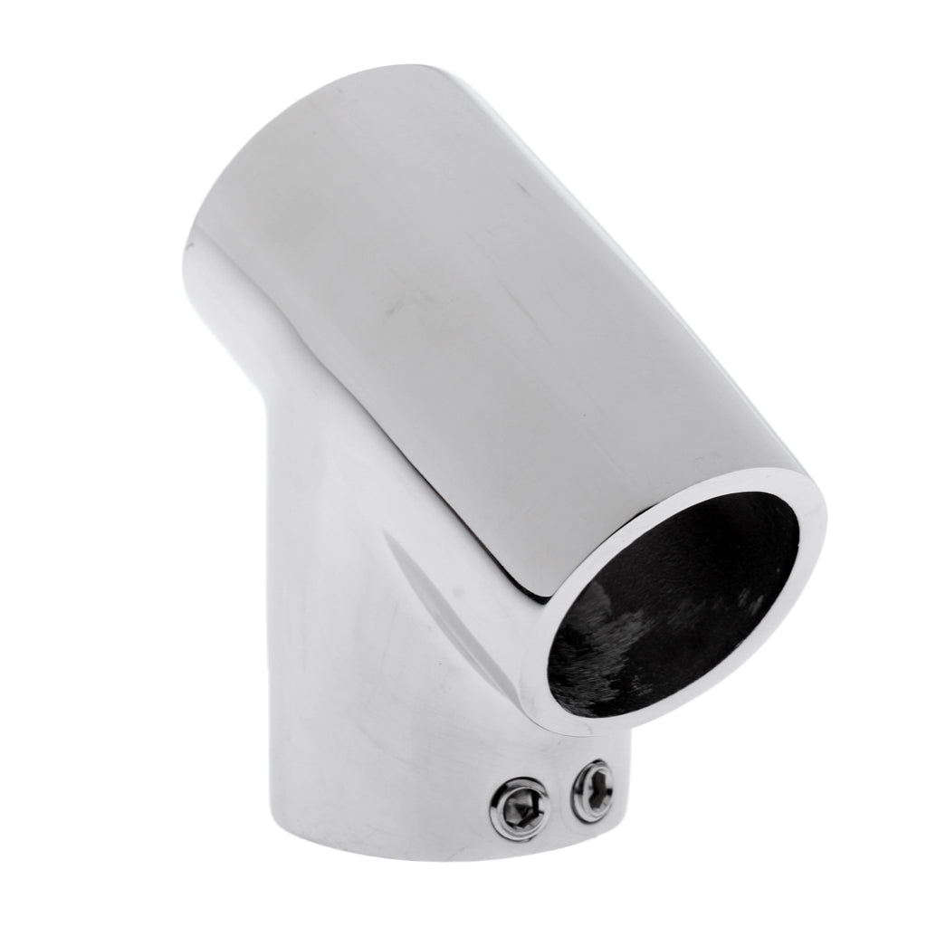 Boat Hand Rail Fitting - 60 Degree Tee- 316 Marine Stainless Steel 25mm