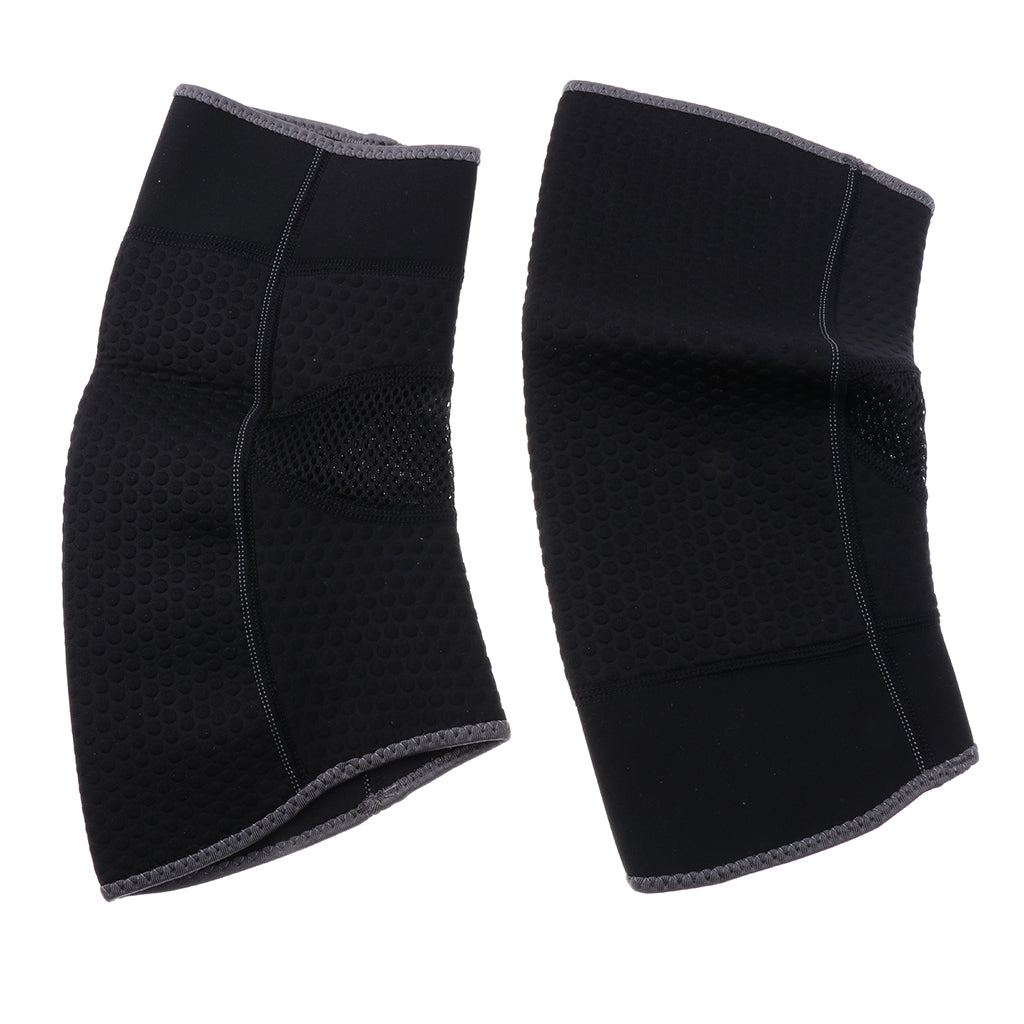 Outdoor Sports Knee Support Sleeve Compression Knee Protector Pad L