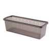 Reptile Box Case for Snake Turtle Breeding Feeding Hatching Container Grey_33x11.5x10cm