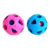 Pet Bite-resistant Chew Ball Dog Training Puzzle Fun Toy Food Dispenser Blue