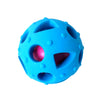 Pet Bite-resistant Chew Ball Dog Training Puzzle Fun Toy Food Dispenser Blue