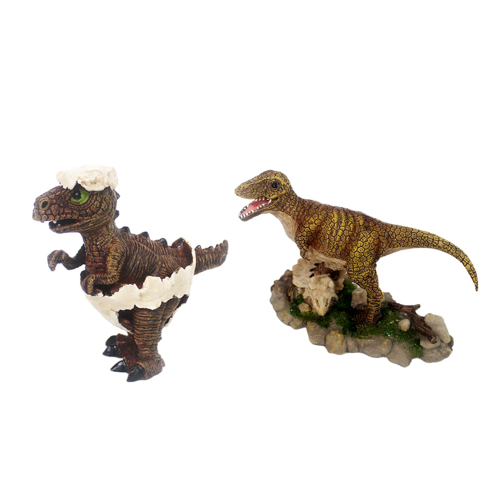 Aquarium FishTank Resin Decor Dinosaur Model Reptile Hiding Landscape NS-119