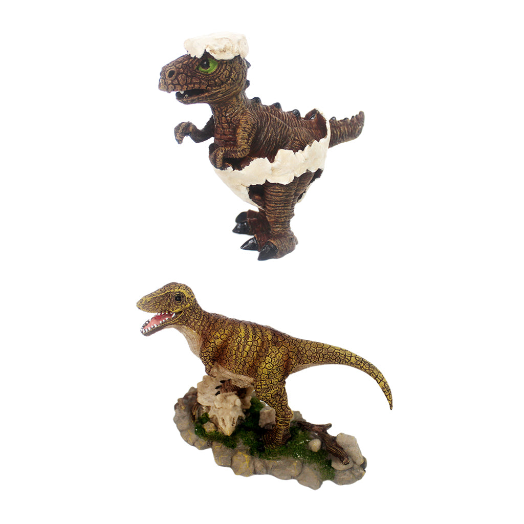 Aquarium FishTank Resin Decor Dinosaur Model Reptile Hiding Landscape NS-119