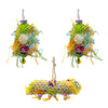 3pcs Birds Parrot Tearing Chew Toy Cage Hanging Toys For Small Medium Birds